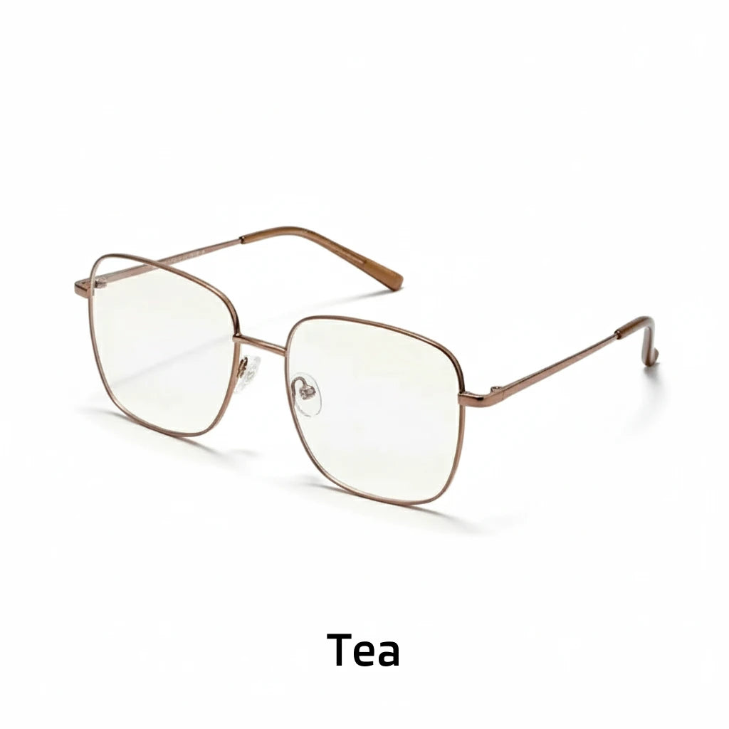 Ultra Light Square Eyeglass Frame - Women's Optical Prescription Glasses