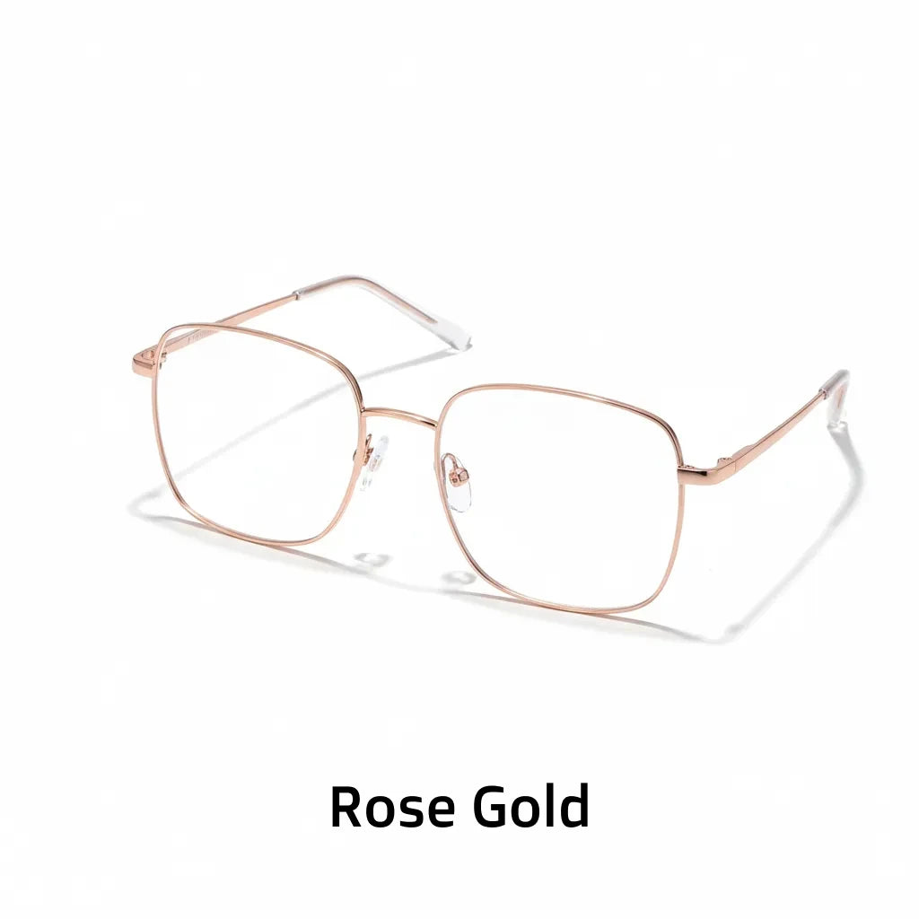 Ultra Light Square Eyeglass Frame - Women's Optical Prescription Glasses