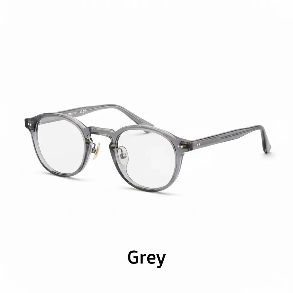 Retro Round Anti-Blue Light Glasses - Ultra-Light Optical Frame