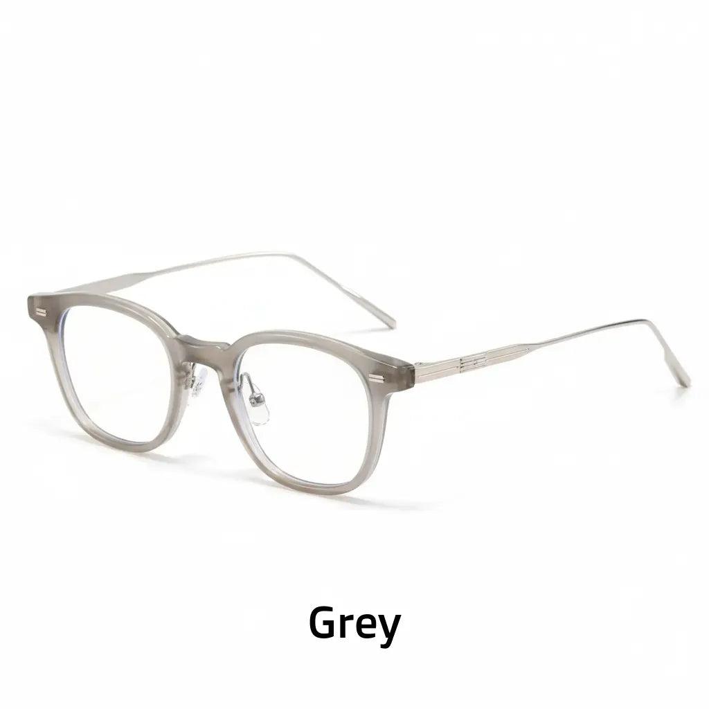 Retro Square Frame Anti-Blue Light Glasses