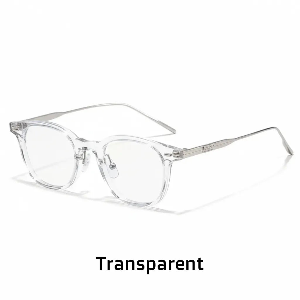 Retro Square Frame Anti-Blue Light Glasses