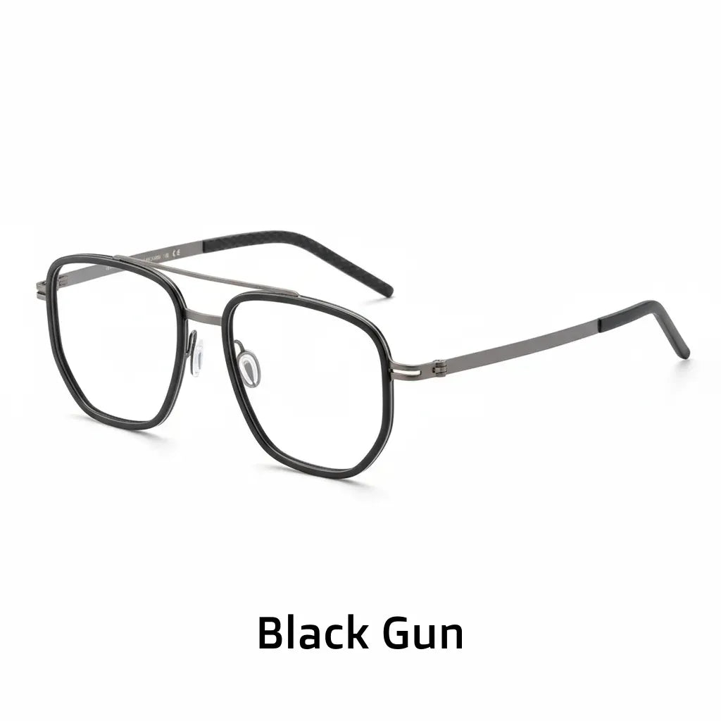 Ultra-Lightweight Titanium Blue Light Blocking Glasses Frame