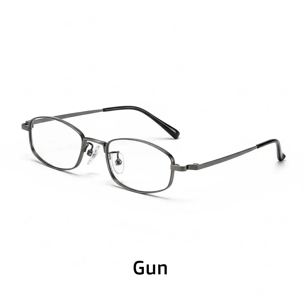 Titanium Optical Glasses Frame G2449 - Lightweight Unisex Prescription Eyewear
