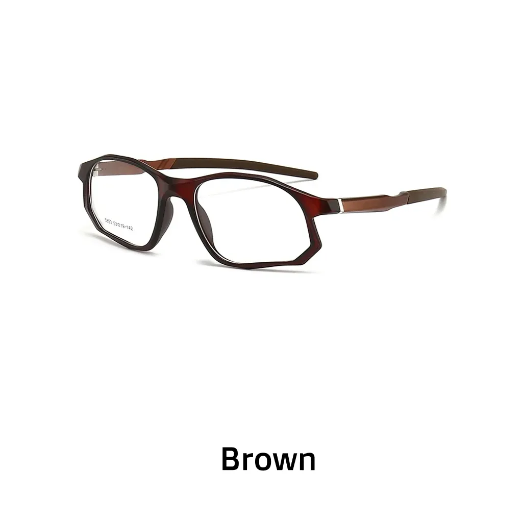 TR90 Irregular Polygonal Sports Glasses Frame - Cycling Optical Prescription