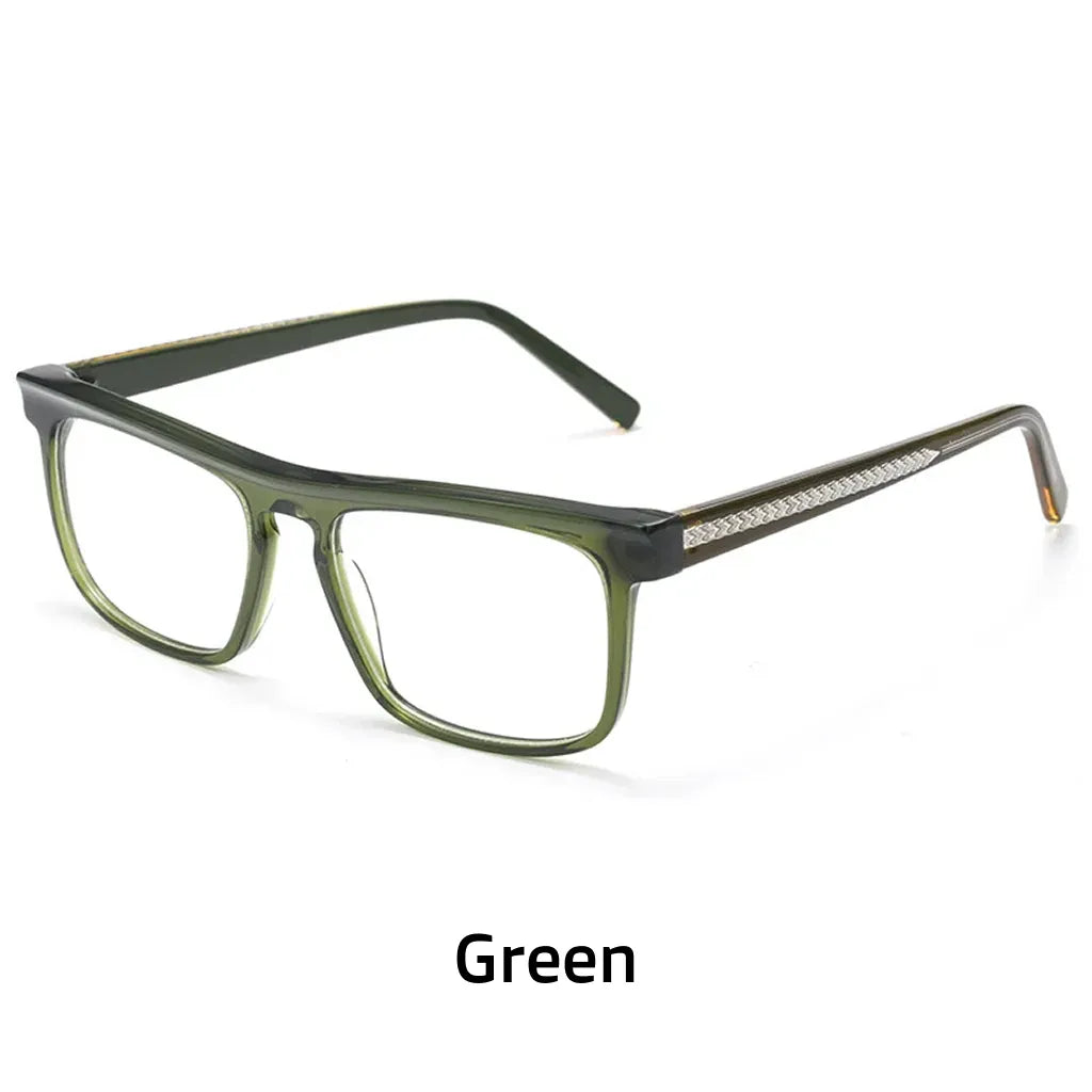 Ultra Light Square Eyeglass Frame - Anti Blue Light Optical Prescription Frame JQ1015