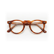 Retro Round Acetate Eyeglass Frames - Model 1128