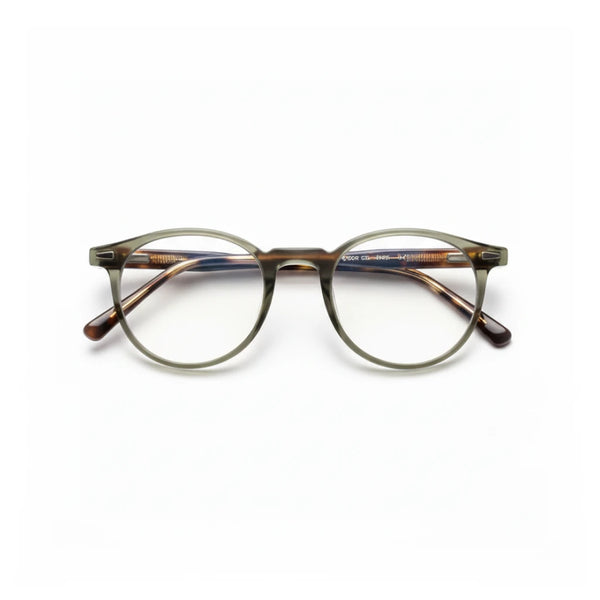 Retro Round Optical Eyeglass Frame - Ultra Light TR Unisex Prescription Glasses
