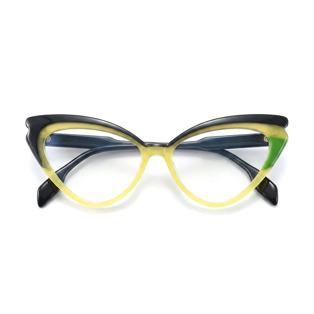 Retro Cat Eye Acetate Optical Eyeglass Frames