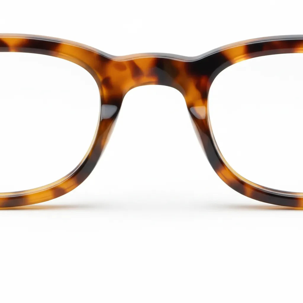 Retro Circular Eyeglass Frame - Ultra Light Optical Prescription Glasses