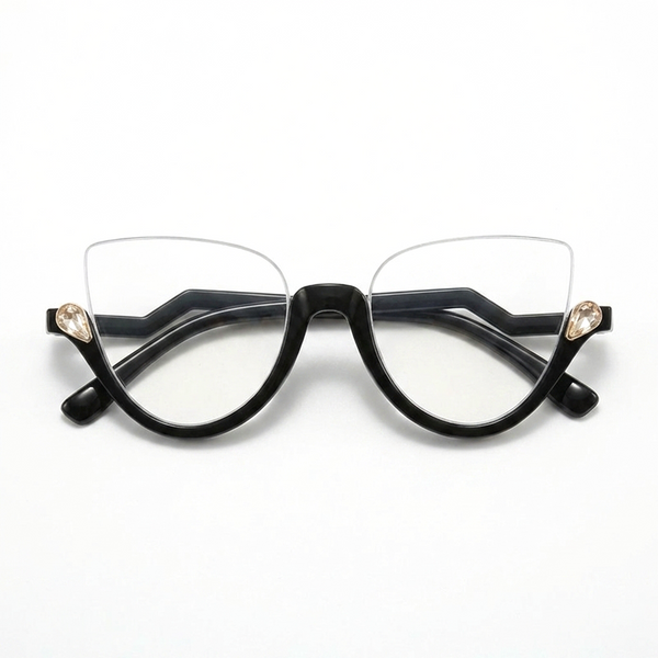 Women's Retro Cat Eye Optical Frames – Anti Blue Light