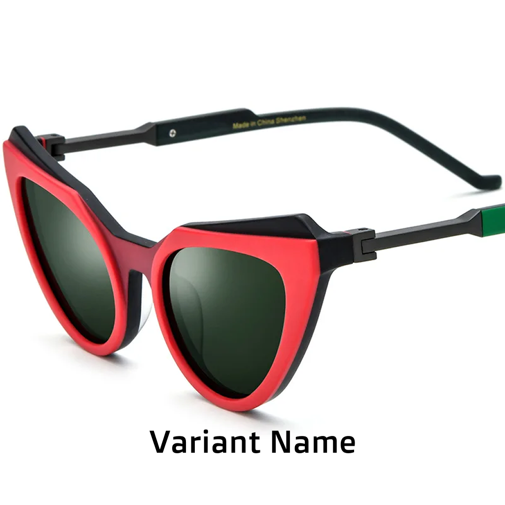 Cat Eye Polarized Sunglasses – UV400 Acetate Women