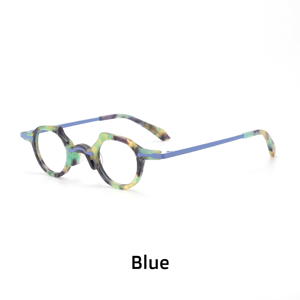מסגרת רטרו למשקפיים מסוג Cat-Eye Acetate