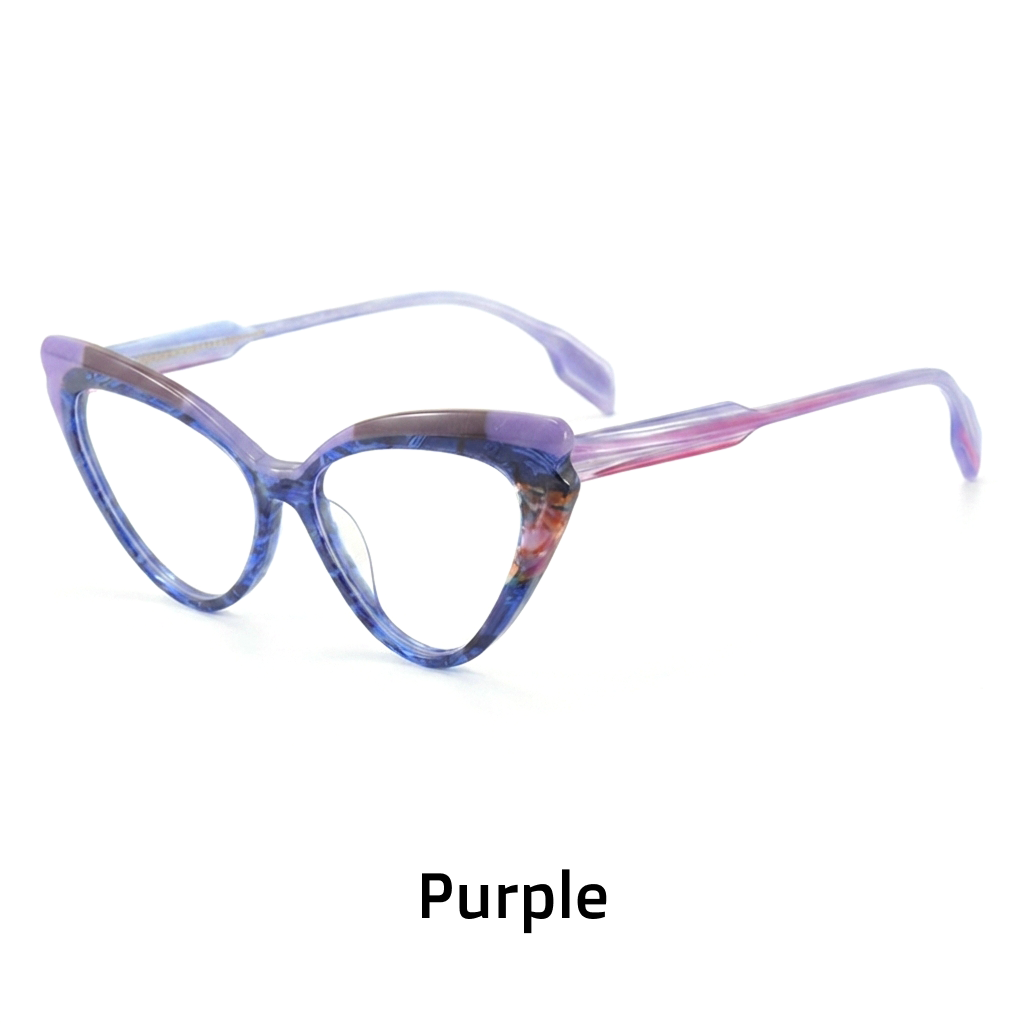Retro Cat Eye Acetate Optical Eyeglass Frames