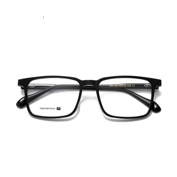 Montature per occhiali da vista quadrate in acetato - unisex