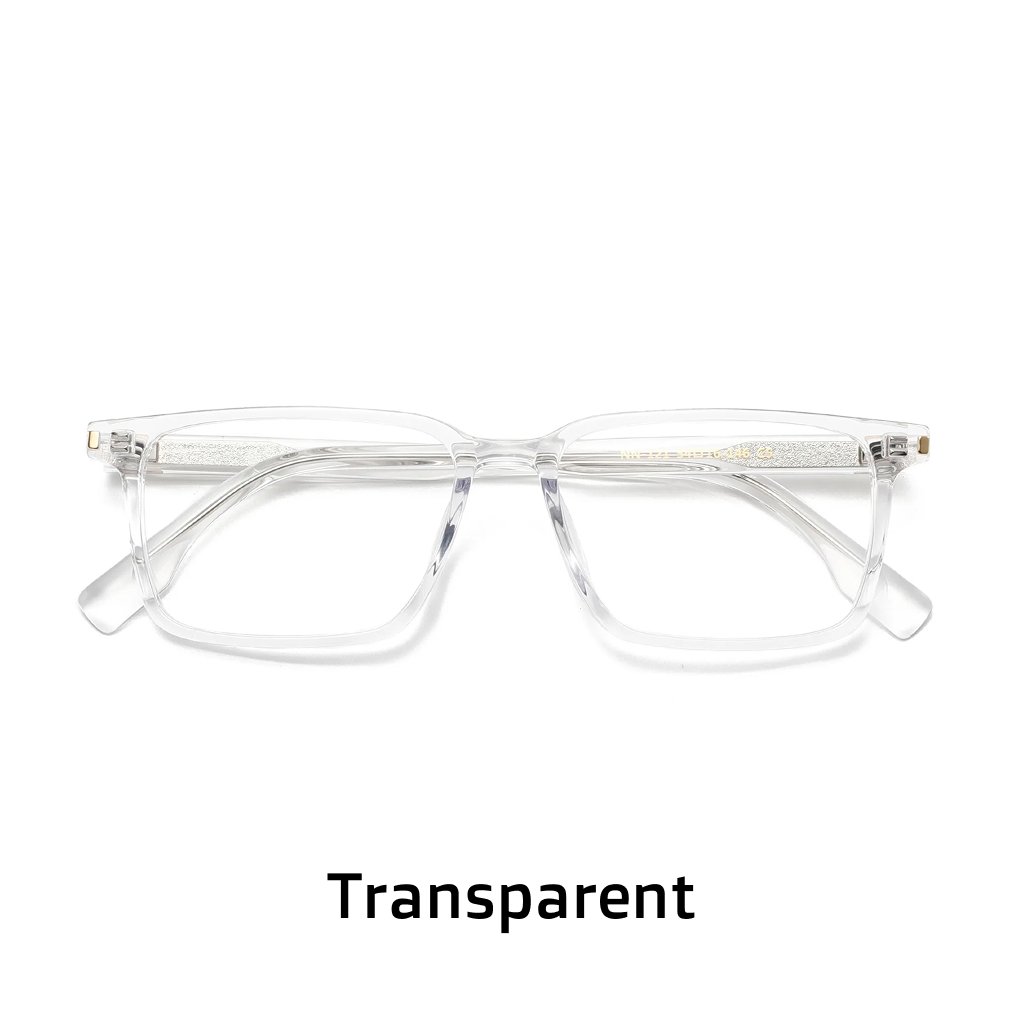Acetate Rectangular Eyeglasses Frame