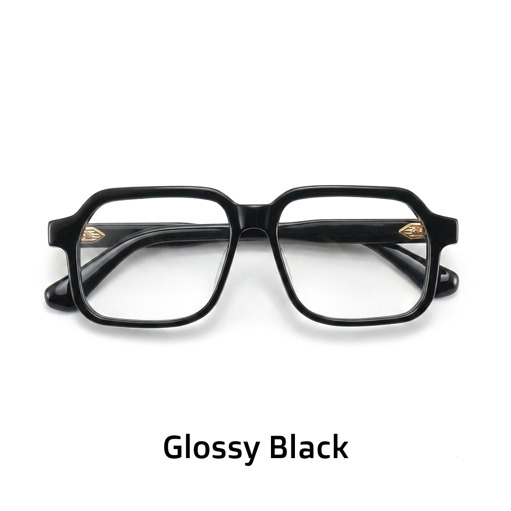 Square Acetate Optical Frames