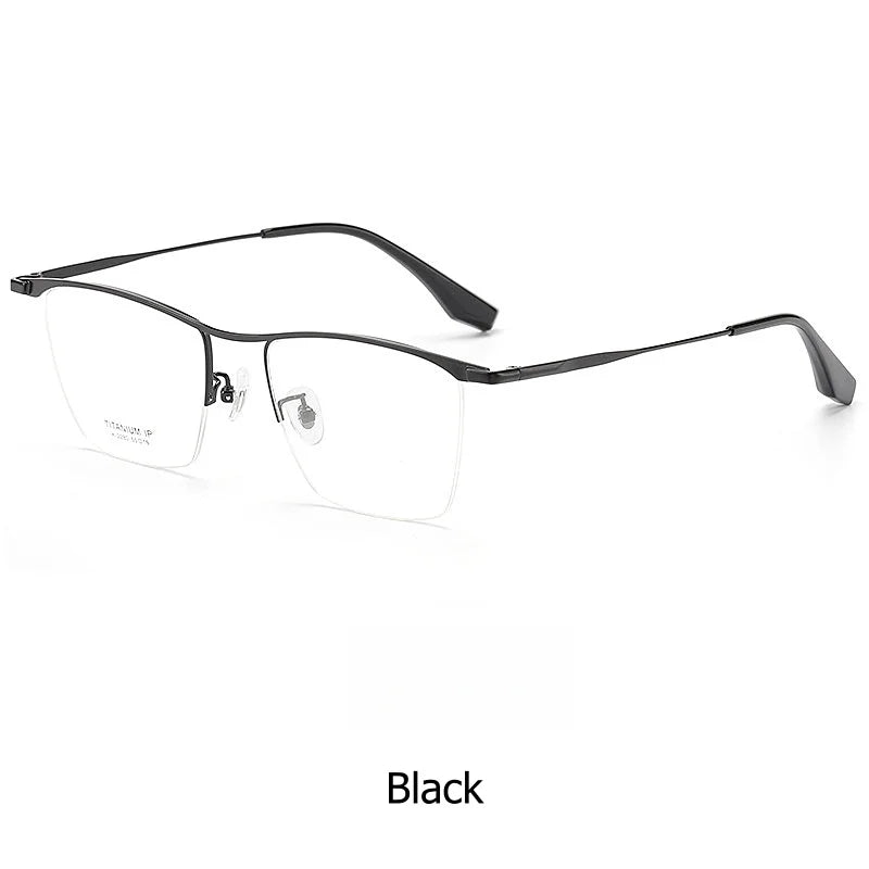 Lunettes de vue demi-cerclées en titane ultra-légères K2280