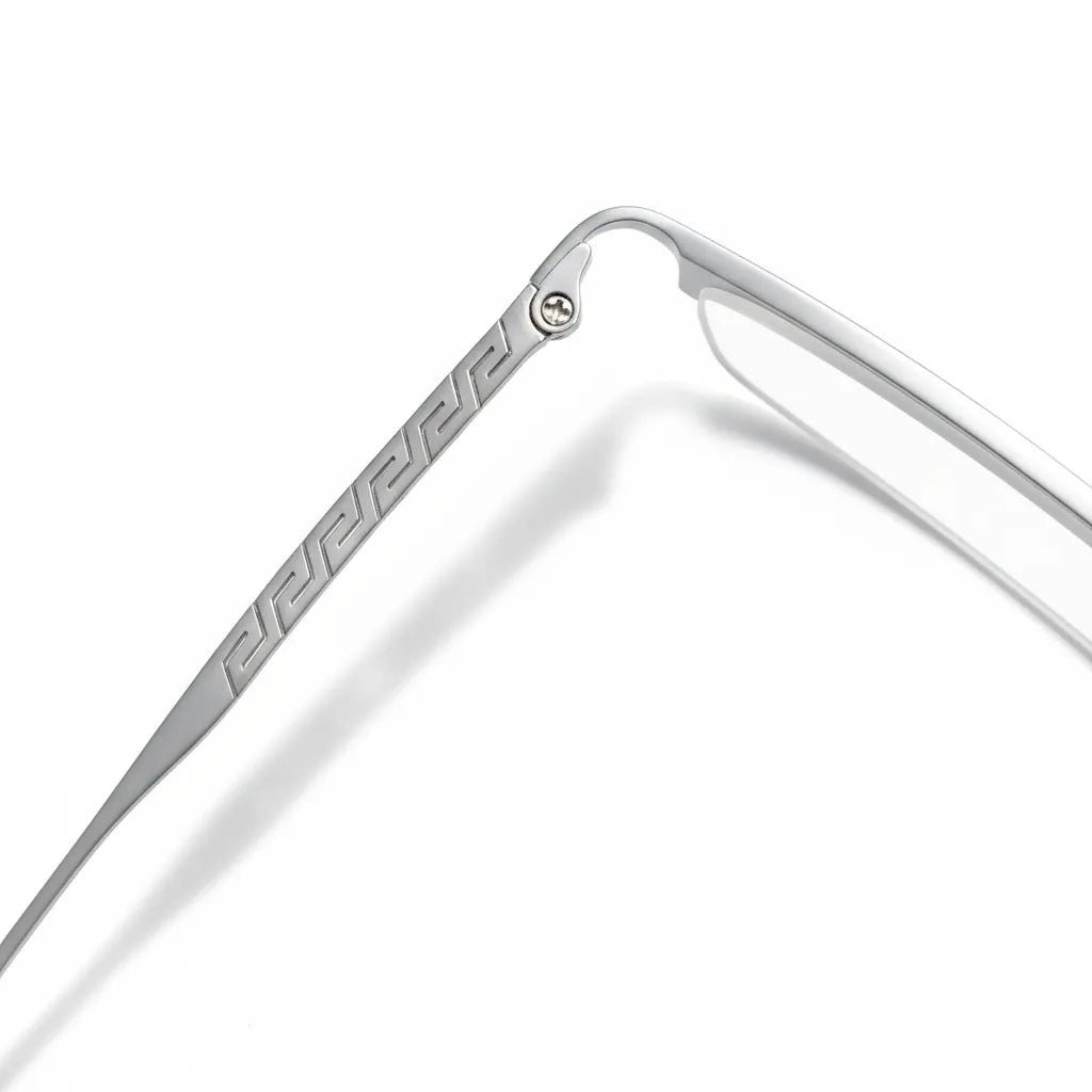 Titanium Square Eyeglasses - Ultra Light Business Frames