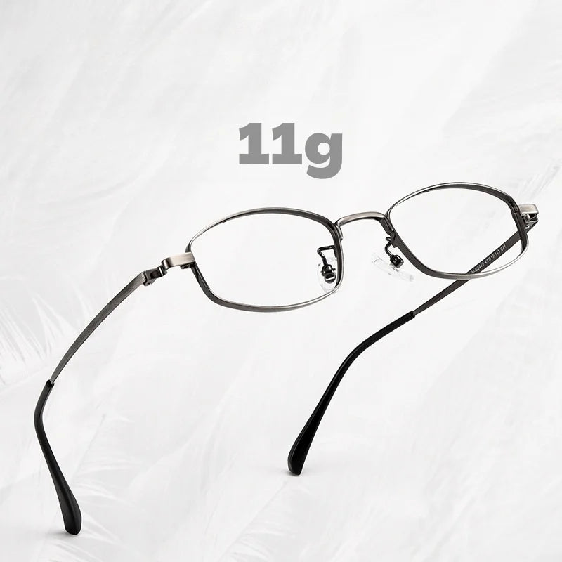 Titanium Optical Glasses Frame G2449 - Lightweight Unisex Prescription Eyewear