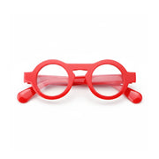 Retro Round Acetate Optical Frames - Unisex Prescription Eyeglasses