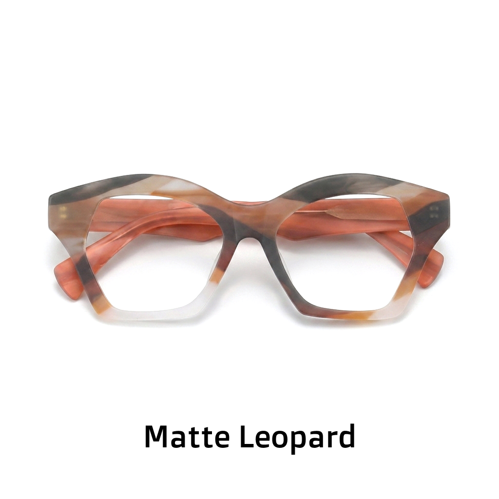 Cat Eye Square Acetate Optical Frames