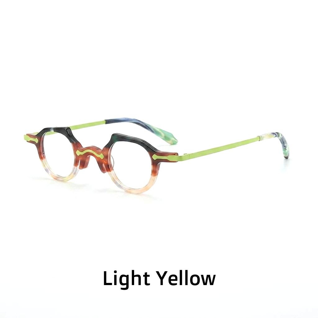 מסגרת רטרו למשקפיים מסוג Cat-Eye Acetate
