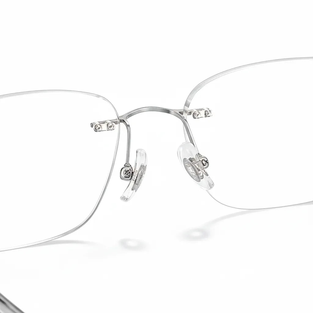 Ultra Light Titanium Frameless Eyeglasses - Unisex Optical Frames