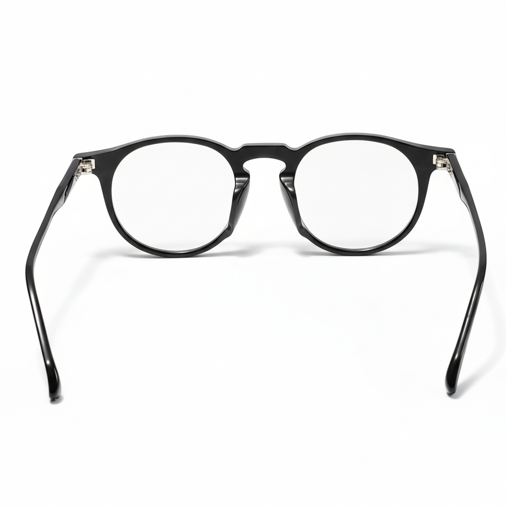 Rundes optisches Brillengestell aus Acetat