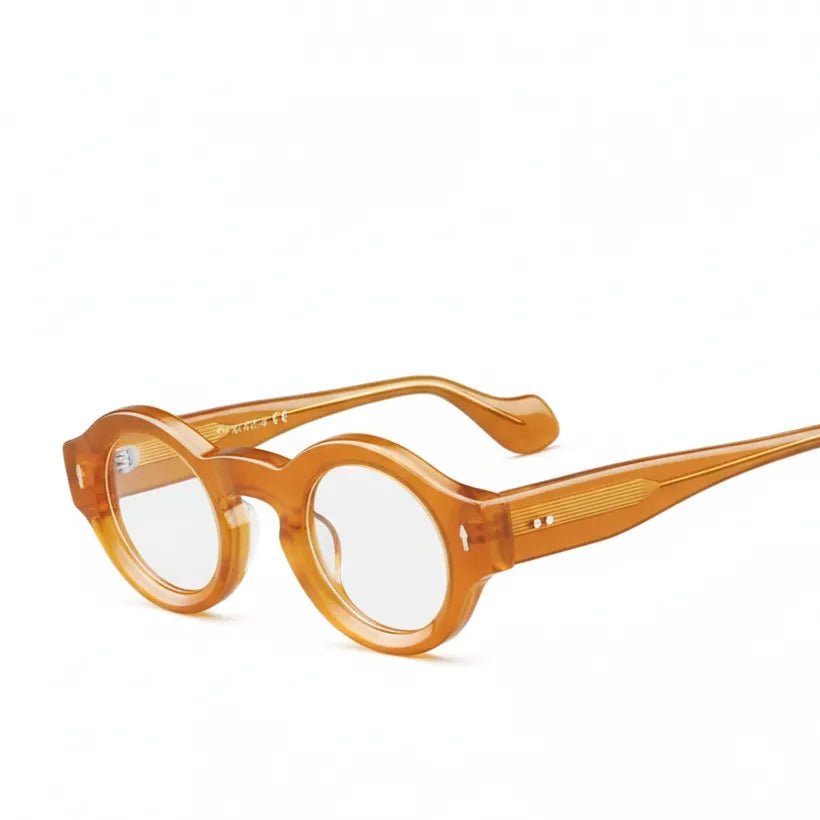 Retro Round Optical Eyeglass Frame - Unisex Prescription Glasses