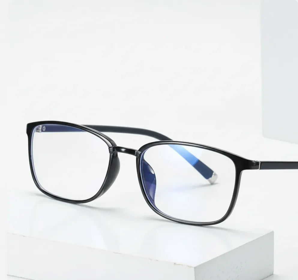 TR90 Anti-Blue Light Optical Glasses Frame - Retro Box Style