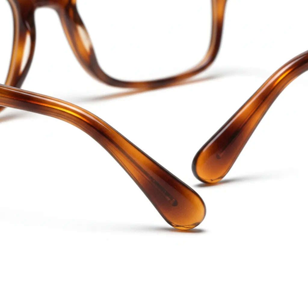 Retro Round Acetate Optical Frames - Prescription Eyeglasses