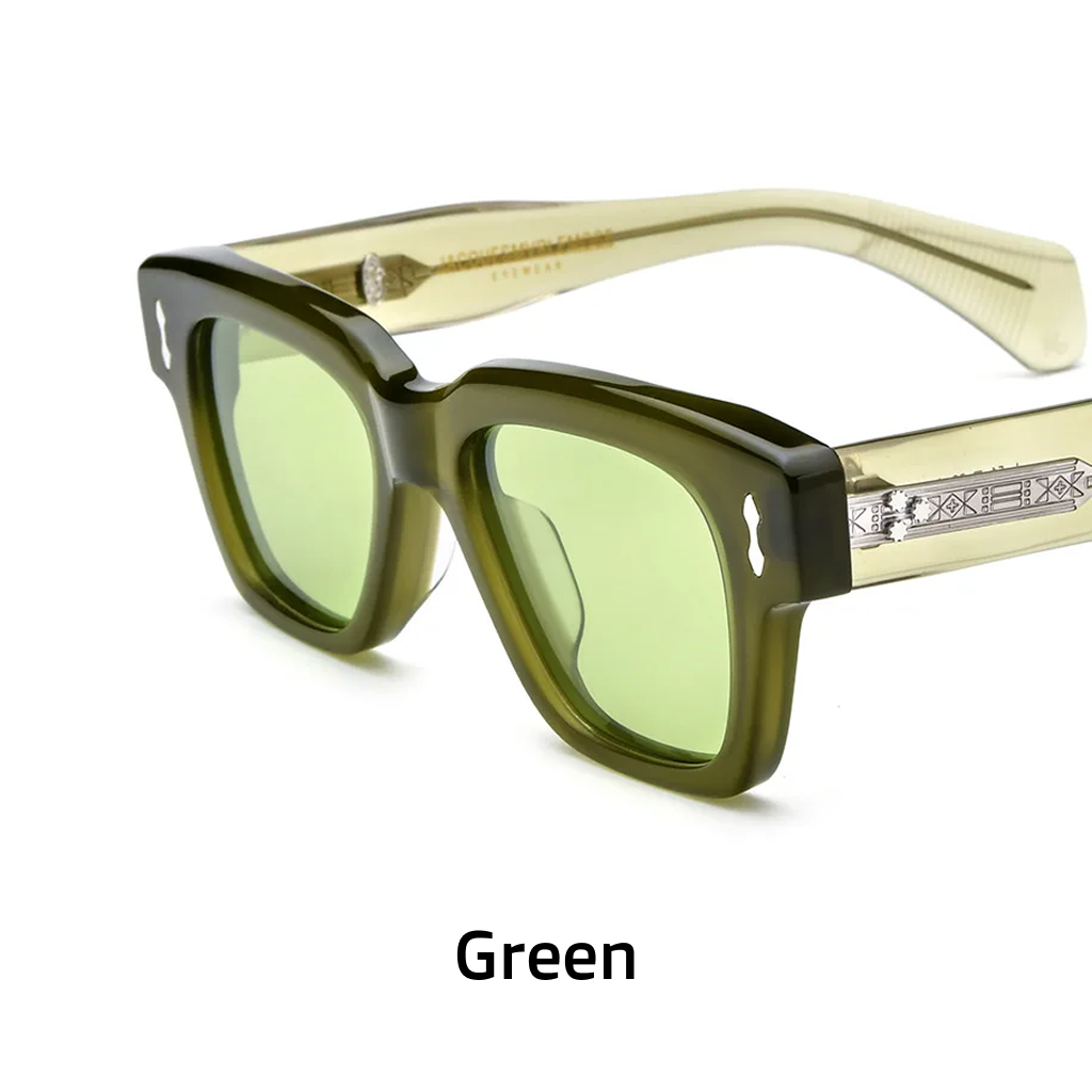 Retro Square Polarized UV400 Sunglasses