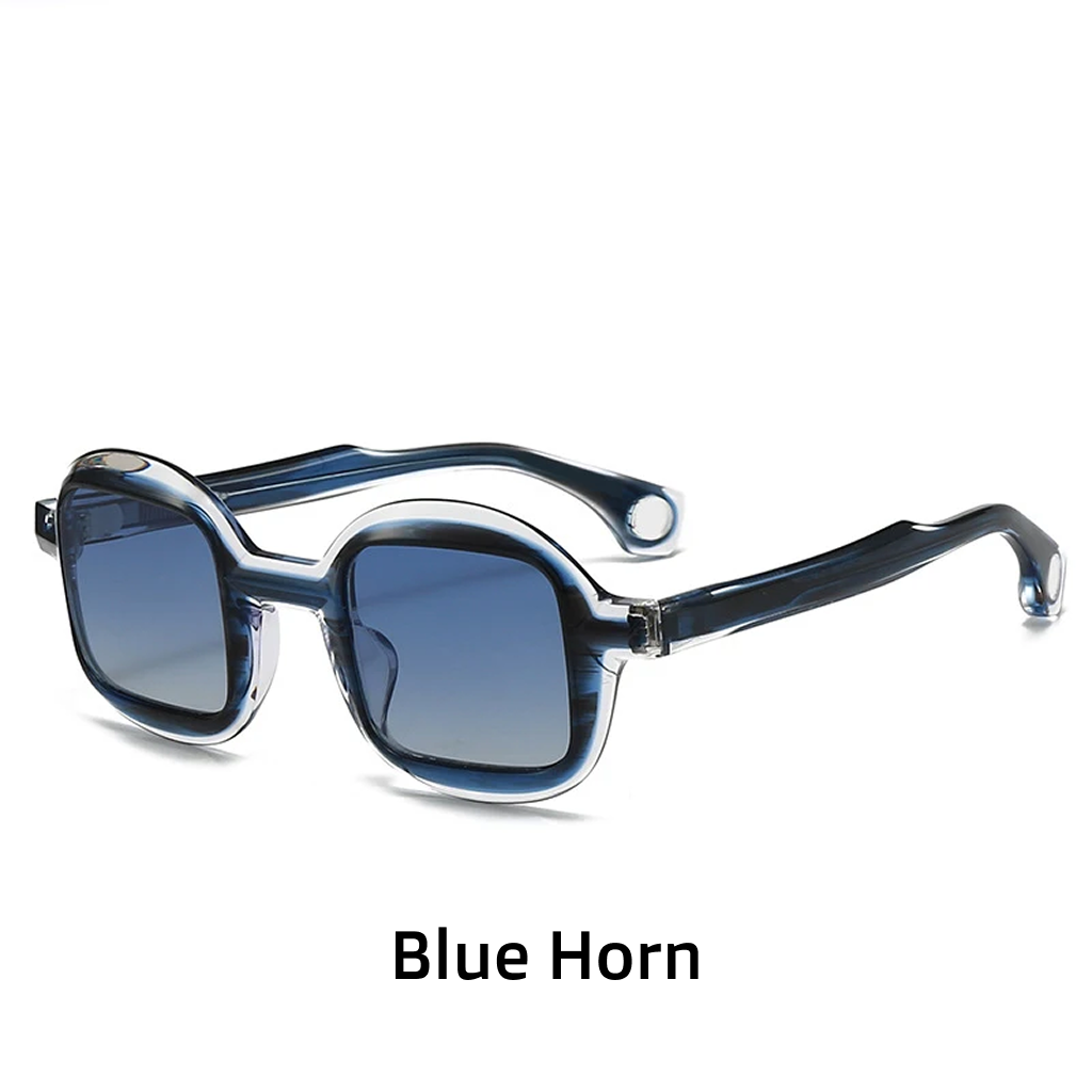 Polarized UV400 Square Acetate Sunglasses