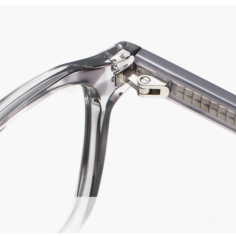 Retro Square Anti-Blue Light Eyeglass Frames - Unisex Acetate Optical Frames