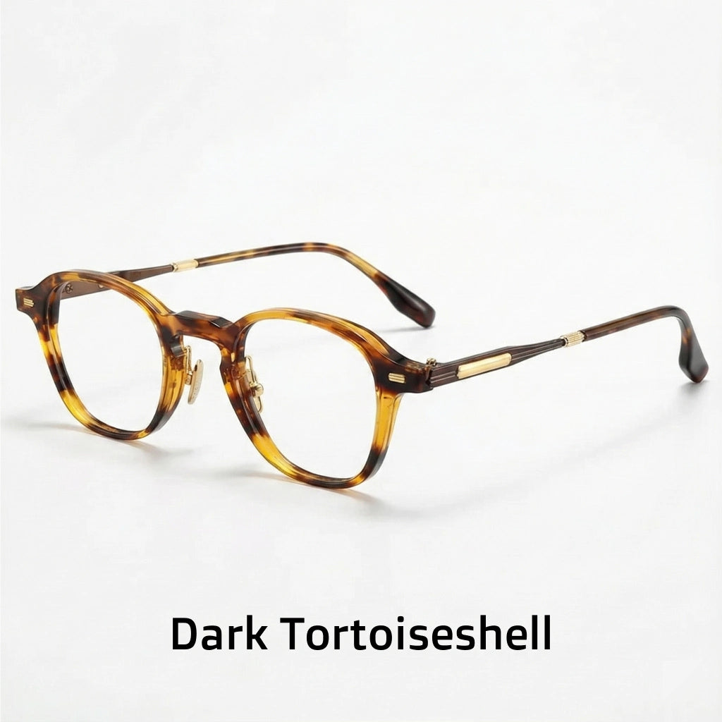 Round Pure Titanium Optical Glasses Frame BT55007