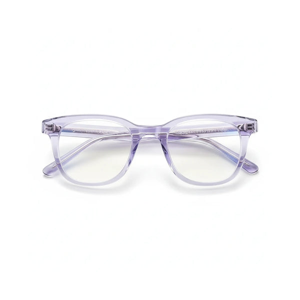Runde Retro-Anti-Blaulicht-Brille