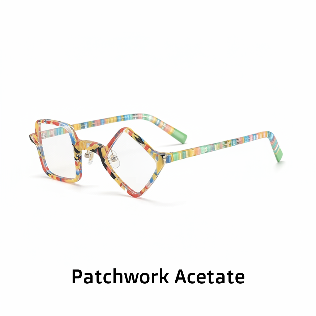 Acetate Square Optical Frames – Unisex Prescription Eyeglasses