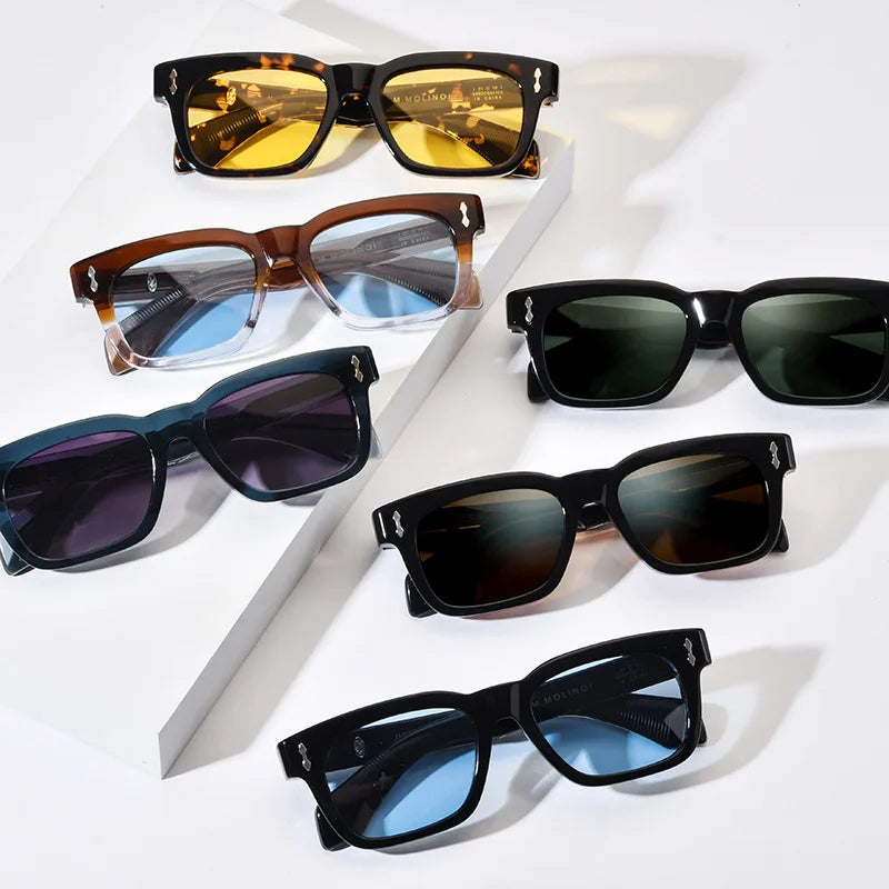 Rectangle Polarized UV400 Sunglasses for Women