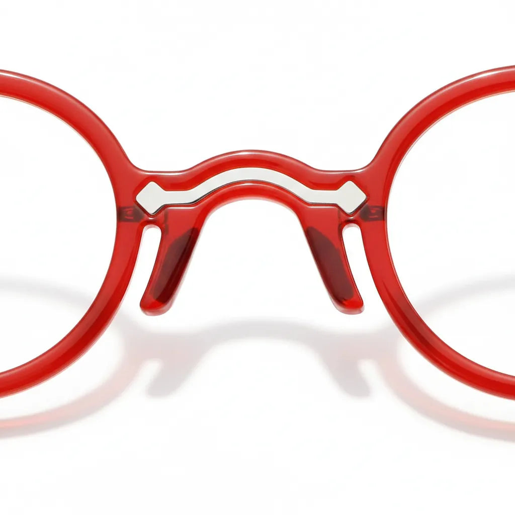Ultra Light Titanium Round Eyeglass Frame