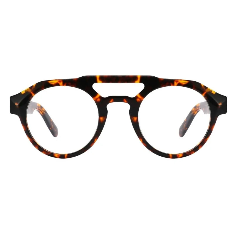 Double Beam Acetate Eyeglasses - Retro Optical Frames Model 2239