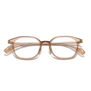 Monture carrée business tendance, ultra-légère pour myopie, style rétro décontracté ultra-fin, verres optiques photochromiques pour visages ronds
