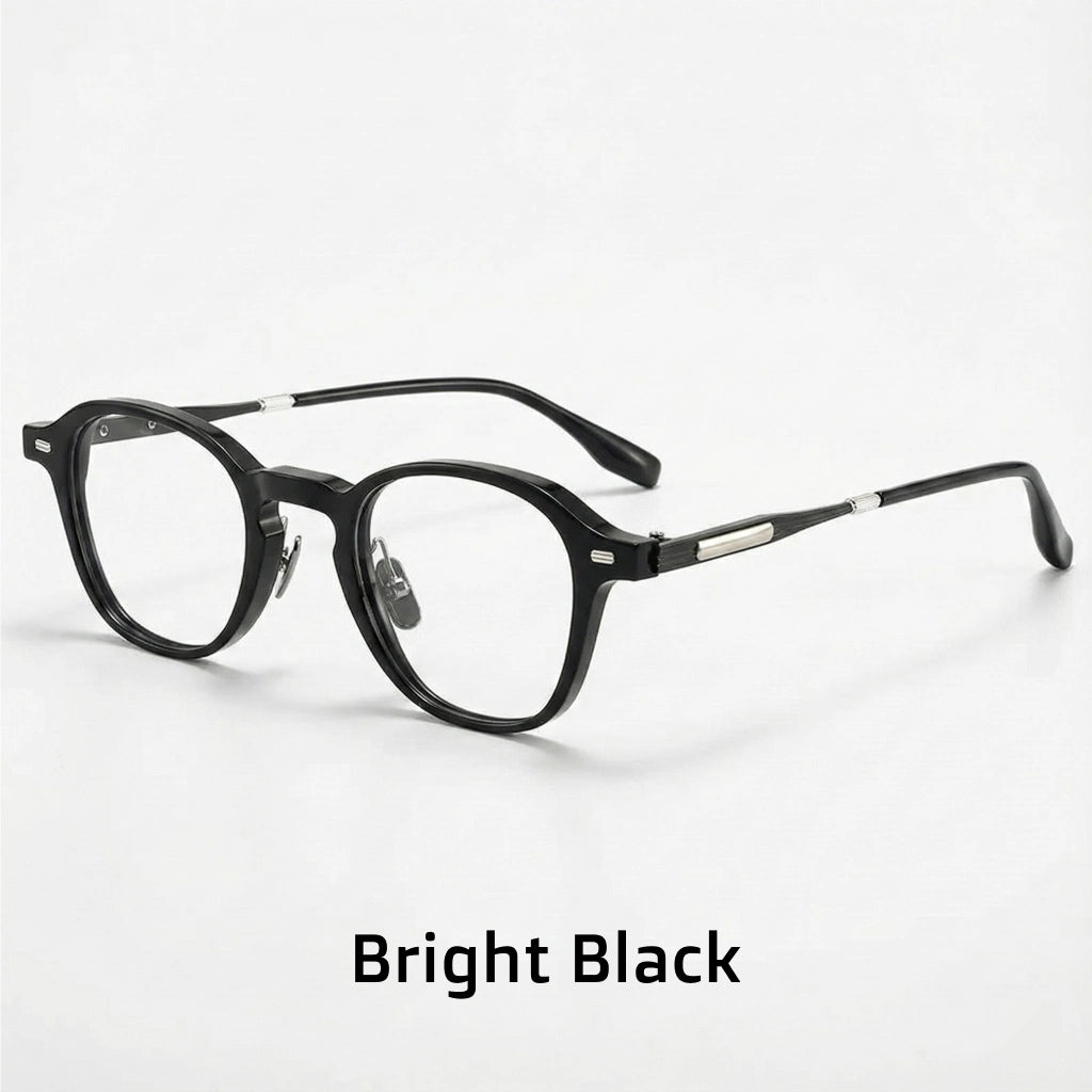 Round Pure Titanium Optical Glasses Frame BT55007
