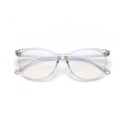 TR Cat Eye Eyeglass Frame - Anti Blue Light Optical Prescription Glasses