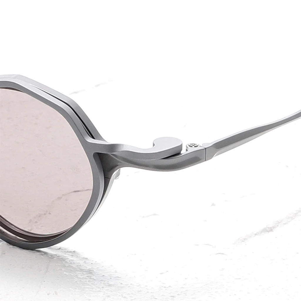 Montatura per occhiali ottici in puro titanio: clip magnetica unisex