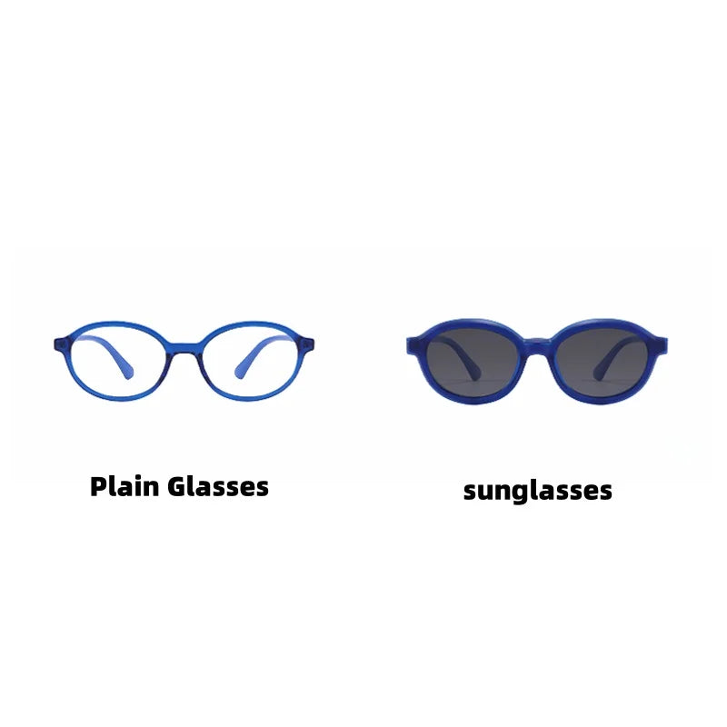 Kids Polarized Snap-On Sunglasses - Prescription Eyeglass Frames