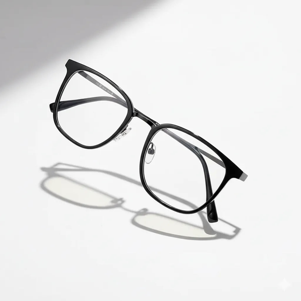 Retro Square Round TR90 Optical Prescription Glasses Frame for Women