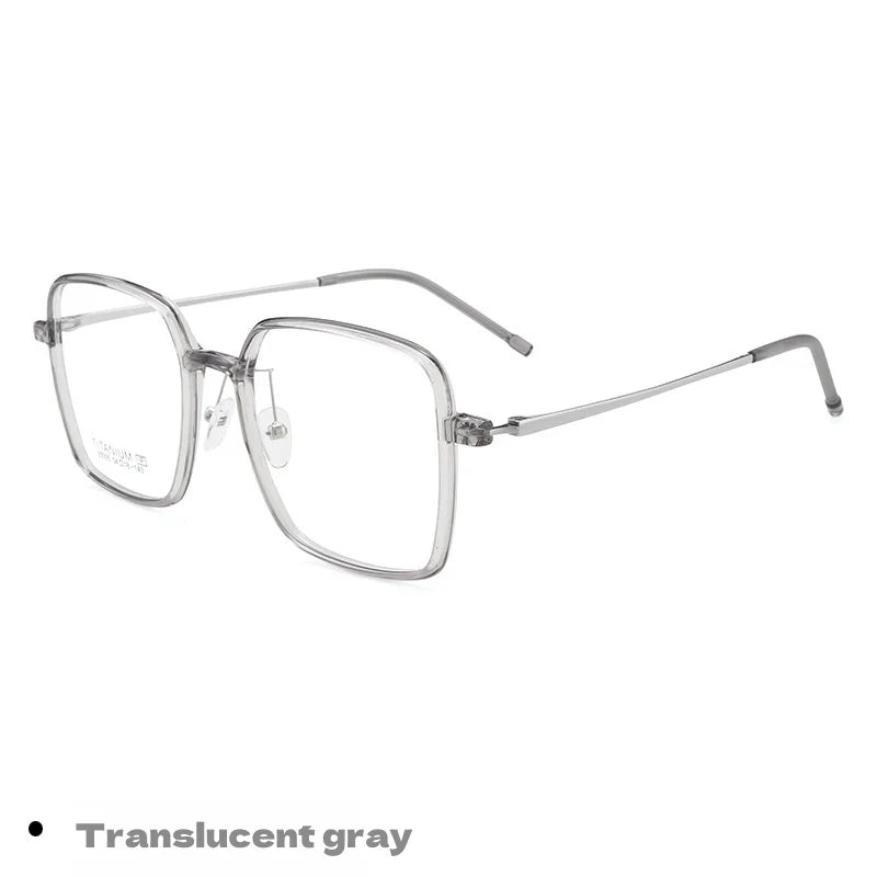 Ultra-Light Titanium Eyeglass Frame - Women's Large Frame Optical Glasses