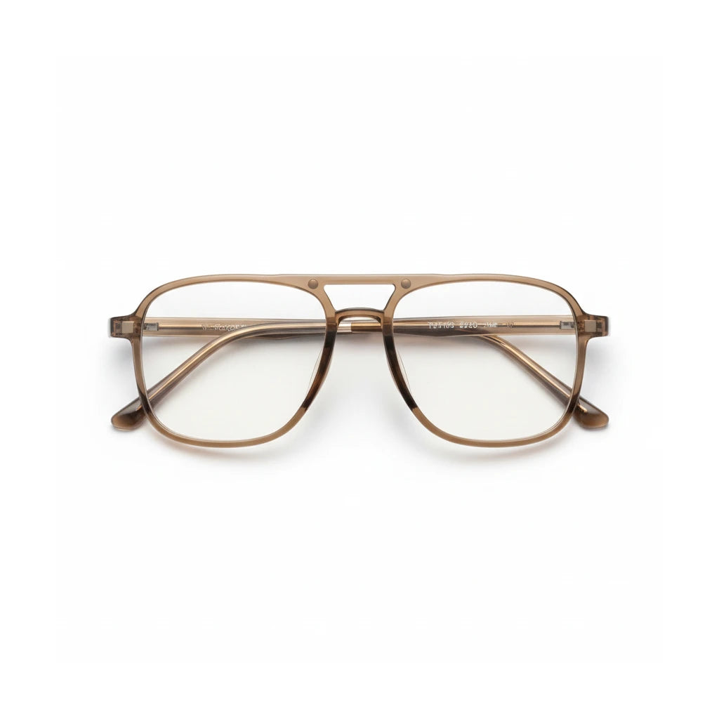 Magnetic 2-in-1 Prescription Glasses with Clip-On Sunglasses