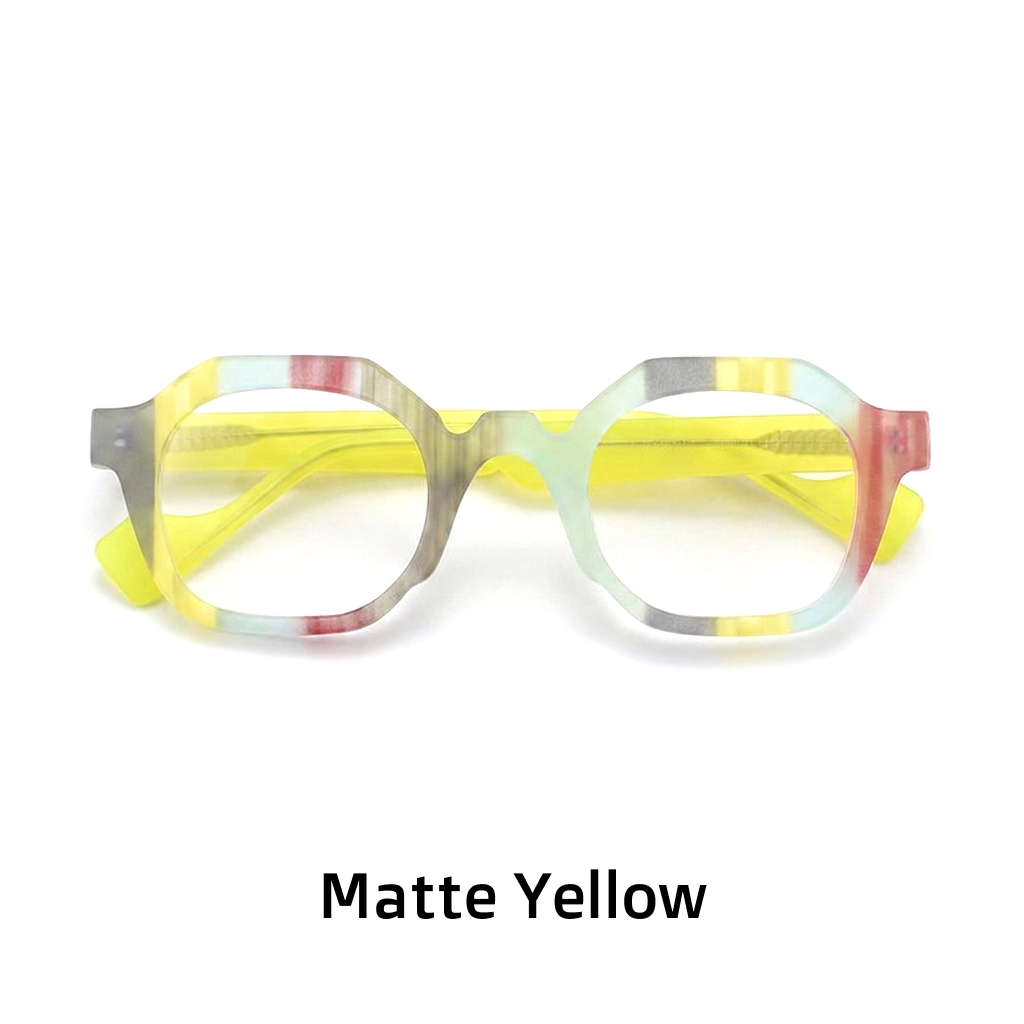 Retro Square Frosted Optical Glasses Frame