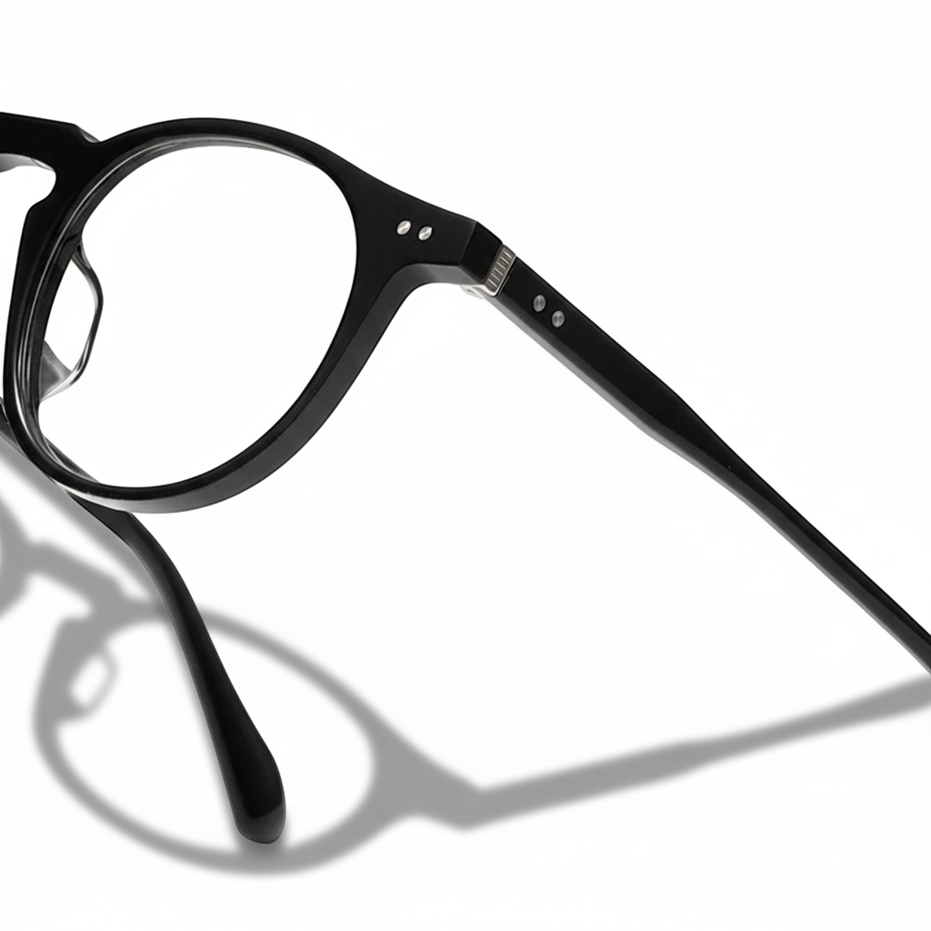 Rundes optisches Brillengestell aus Acetat